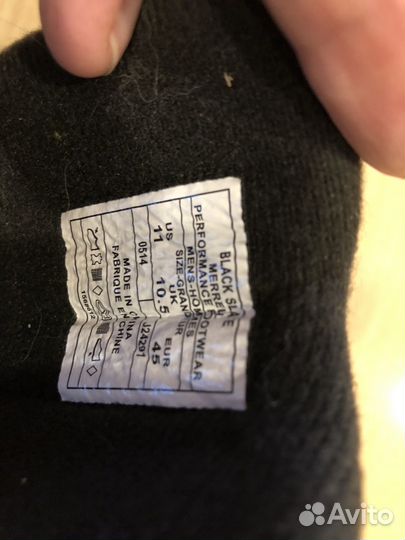 Ботинки мужские Merrel