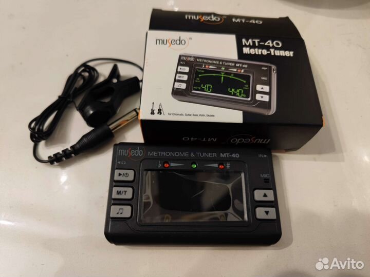 Гитарный тюнер метроном Musedo MT 40