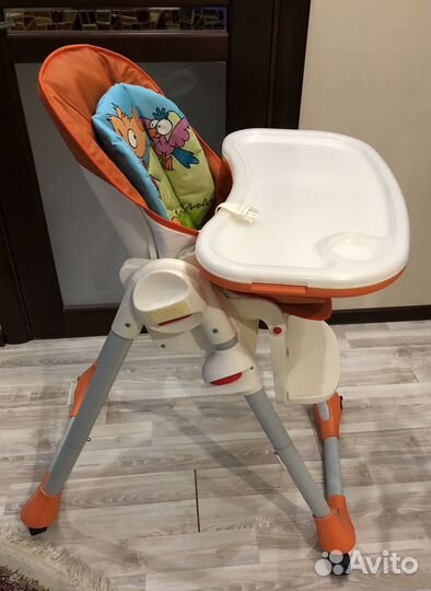 Стульчик для кормления chicco polly