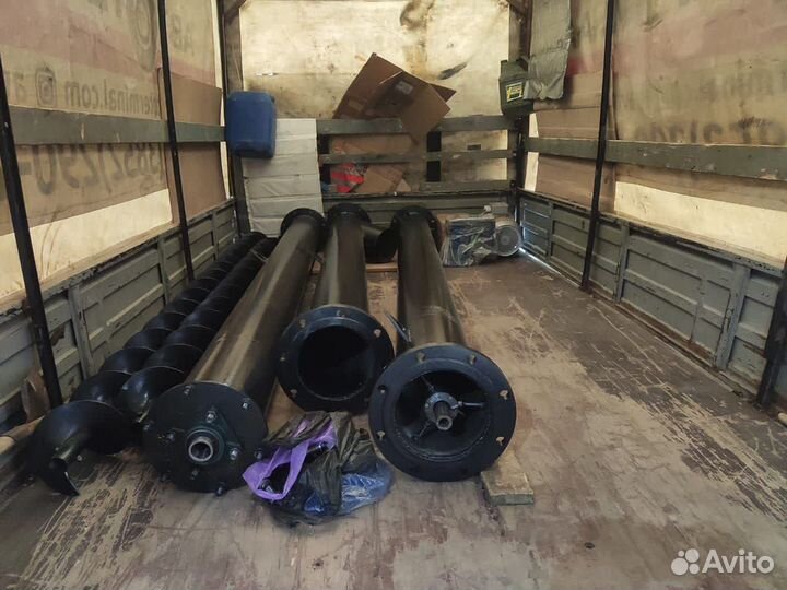 Транспортер шнековый из нержавеющей стали