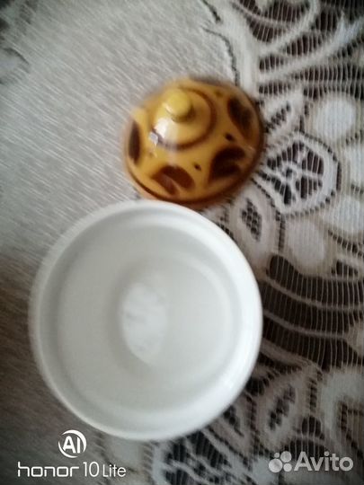 Розетки и конфетница СССР, тарелка для торта