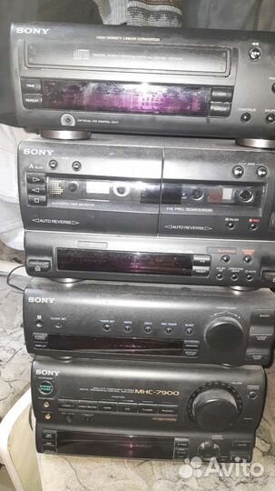 Музыкальный центр sony бу