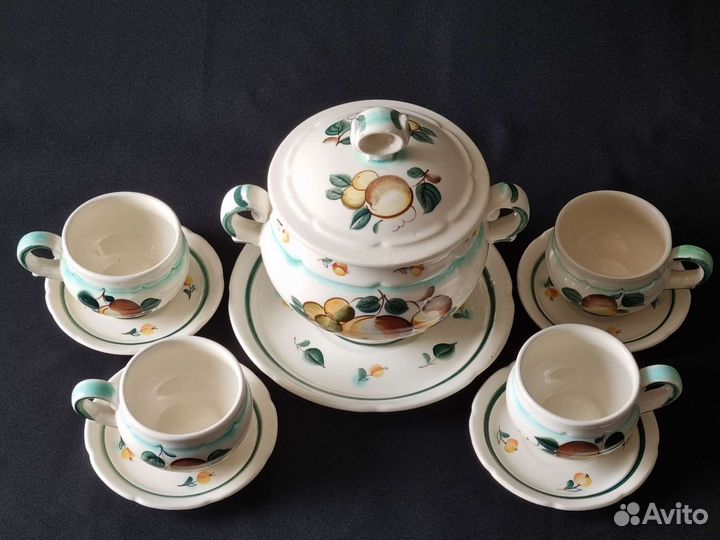 Компотница набор зик Конаково СССР