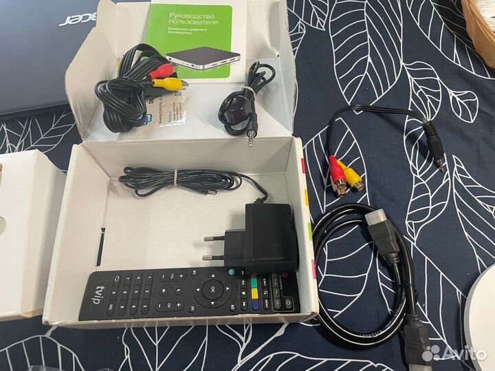 Тв приставка зеленая точка