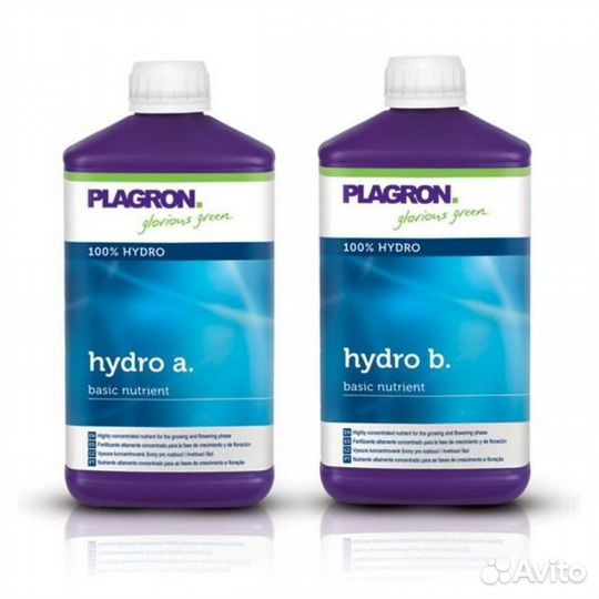 Удобрение plagron Hydro A+B 1 л