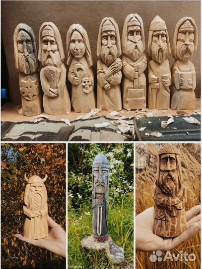 Чуры славянских скандинавских богов обереги