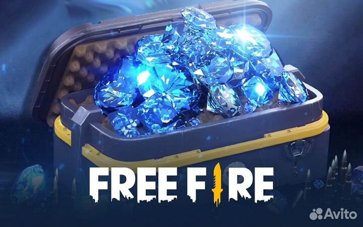 Free Fire Алмазы / Фри Фаер донат / Кристаллы