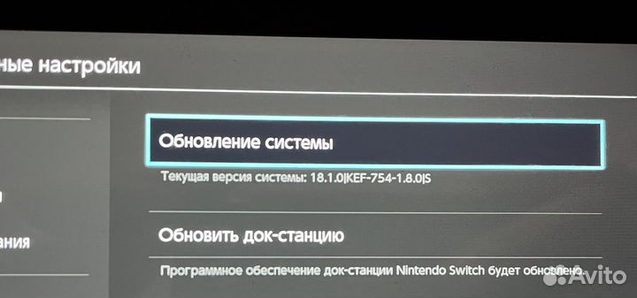 Nintendo switch прошитая
