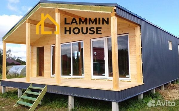 Домокомплект дачный домик из сип -панелей, хозблок