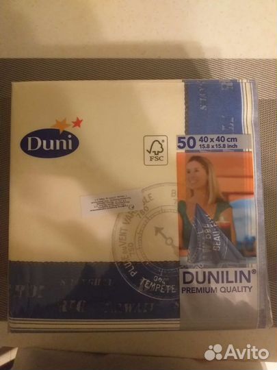 Декор Салфетки dunilin фактура льна