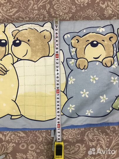 Бортики в детскую кроватку