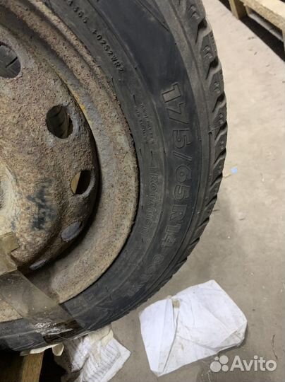 R14 Nokian Tyres Nordman 5 175/65, PCD 4x100 DIA 56.6