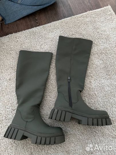 Сапоги ботфорты