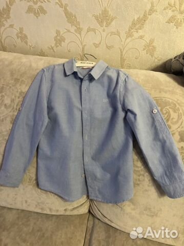 Рубашка для мальчика 110-116