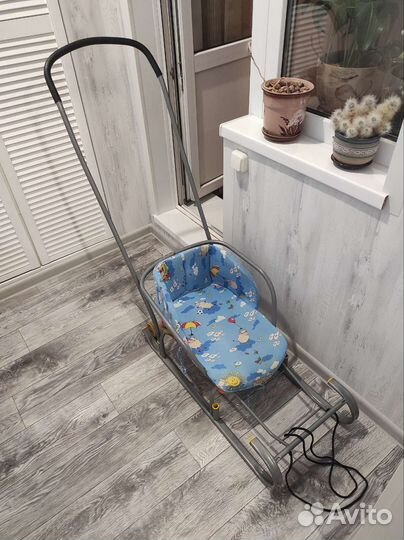 Санки с матрасиком