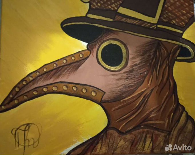 Чумной доктор картина