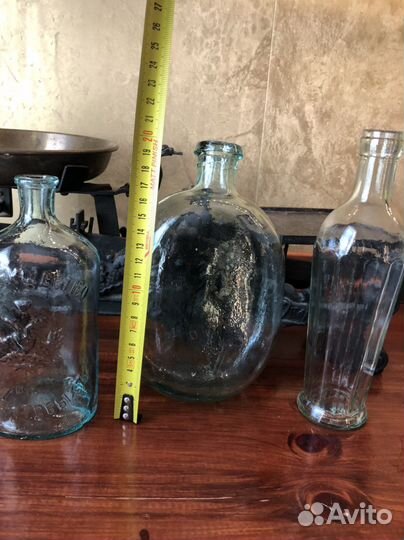 Старые бутылки