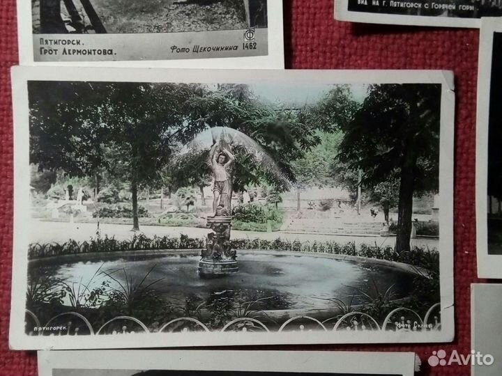 Фото«Пятигорск» 6шт СССР 1940/50годы