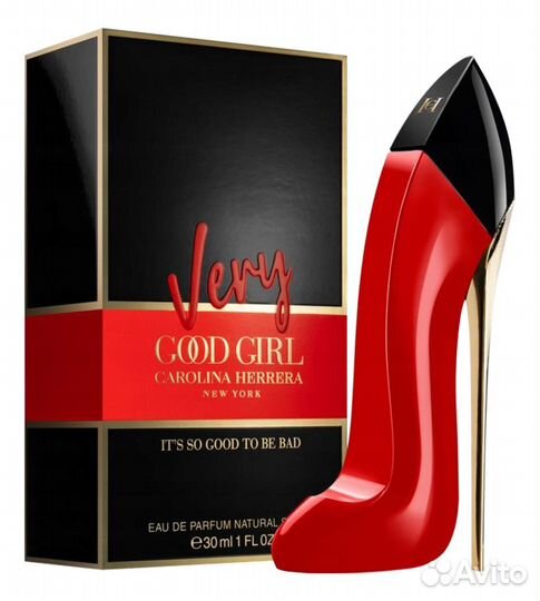 Женский парфюм carolina herrera Very Good Girl 80м
