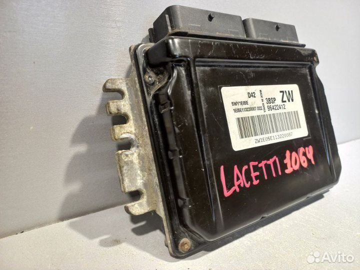 Блок управления двигателем Chevrolet Lacetti седан