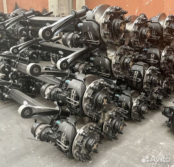 Осевые группы для полуприцепной техники Pirlanta