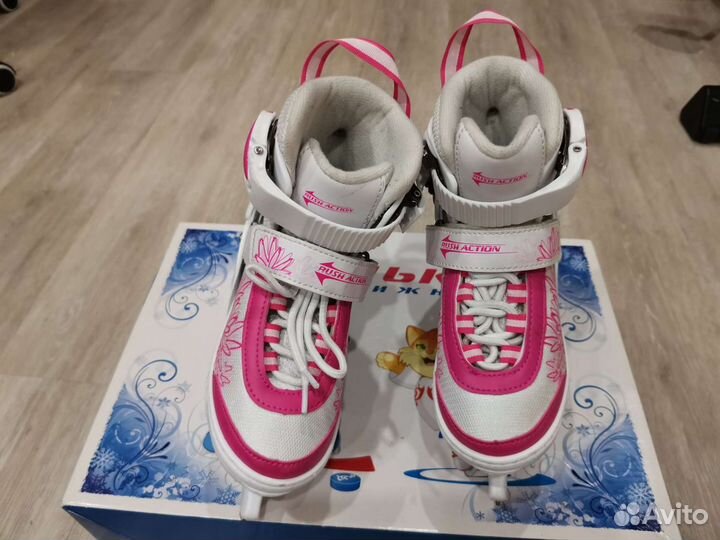 Коньки раздвижные