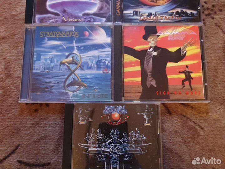 Диски CD Stratovarius, Gamma Ray, Iron Savior