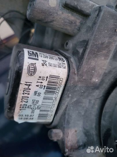 Фара левая оригинал Opel Astra H 2007