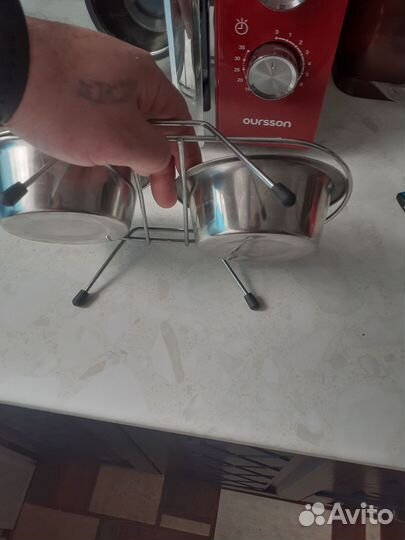 Миски для кошек на подставке