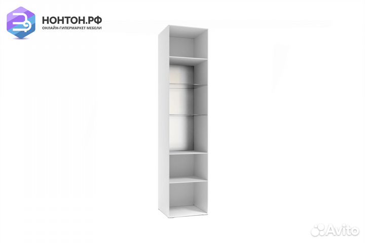 Витрина Соло белый / венге