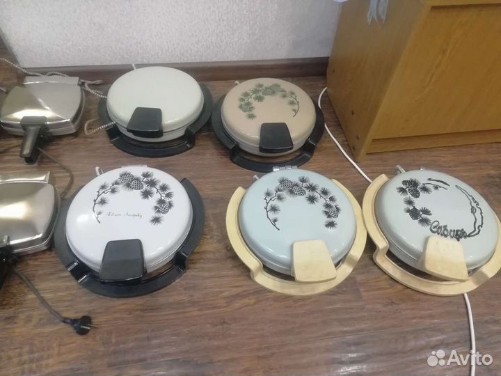 Вафельница электрическая СССР Сластена