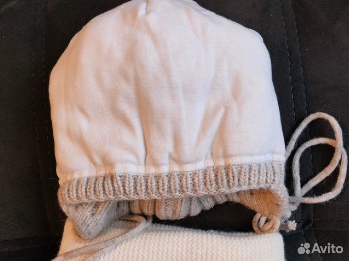 Шапка детская зимняя со снудом