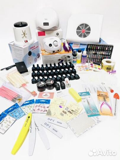 Базовый набор для маникюра, набор для ногтей