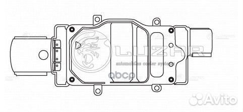 Модуль управления вентилятором охлаждения Ford