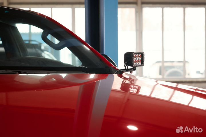 Крепление фар на капот для Тойота Хайлюкс 2016-202