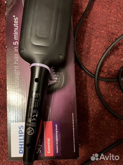 Утюг для волос-рассческа philips выпрямитель