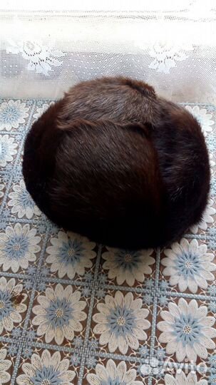 Мужская шапка-формовка из нутрии