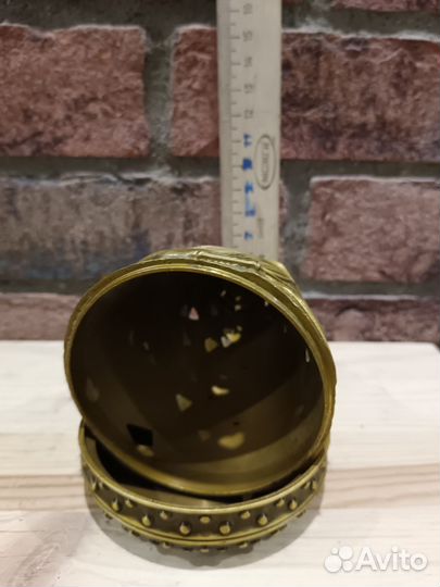 Курительница латунь,буддизм,коллекционная