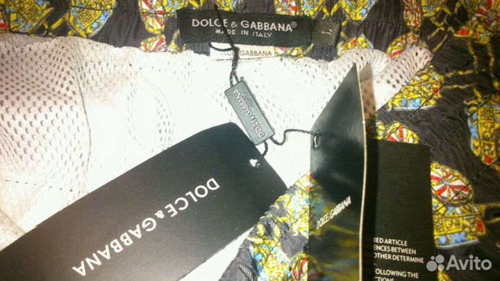 Шорты бренд дольче габбана-новые - s,m,l