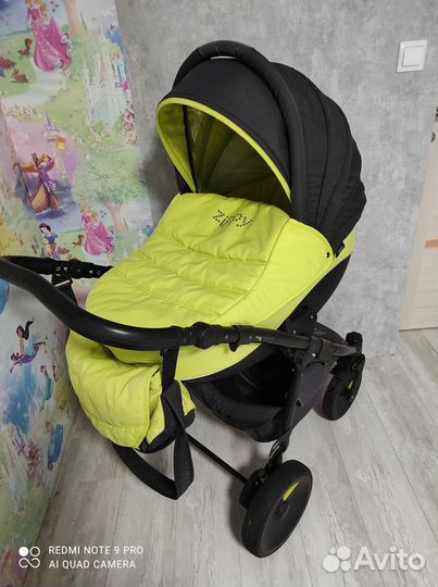 Tutis Zippy New 3в1 лайм/графит