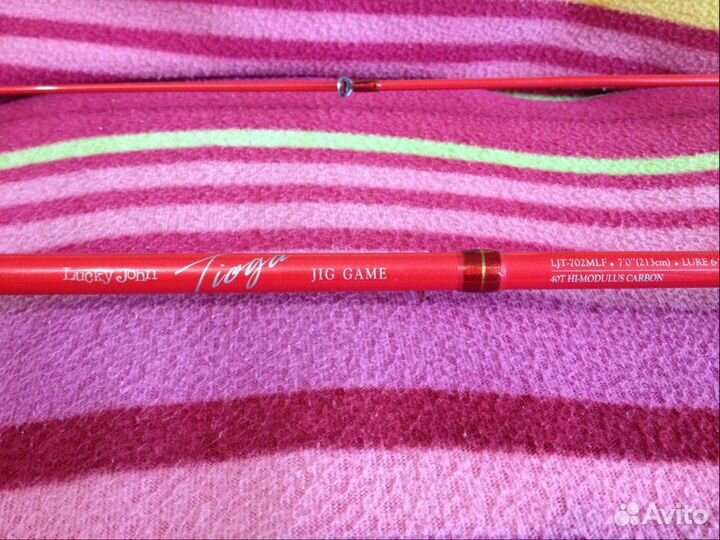Спиннинг Lucky John tioga JIG game 213см 6-18г