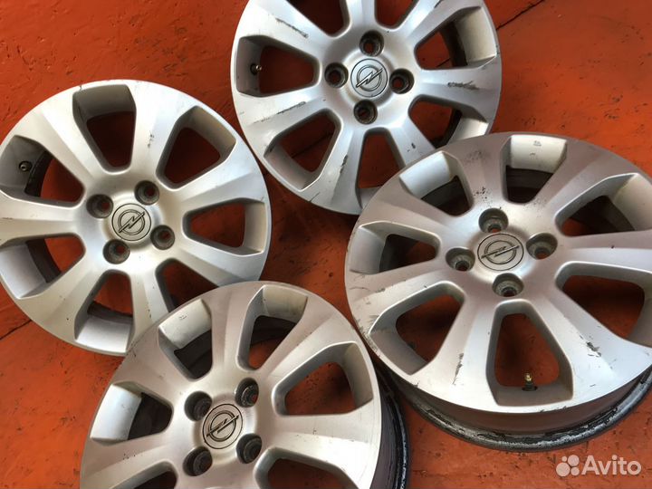 4 шт. Диски - диаметр 15 PCD 4х100 opel