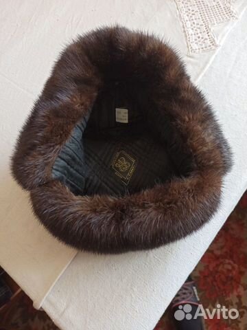 Норковая шапка мужская новая размер 56-60
