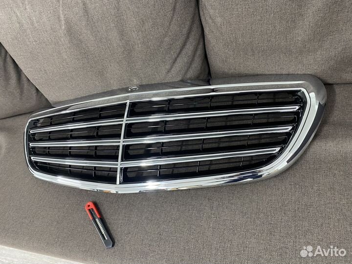 Решетка радиатора mercedes w213 classic