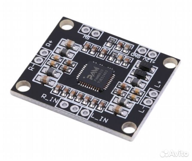 Миниатюрный стерео усилитель D класса 2 X 15 W