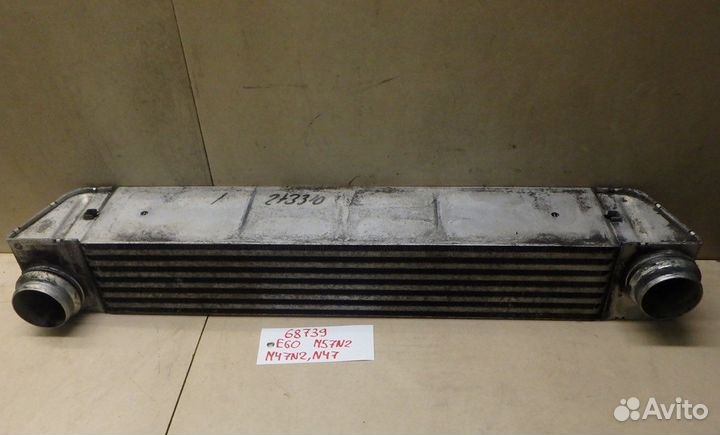 Разборка бмв. Радиатор интеркулер бмв e60