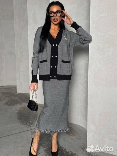 Костюм с юбкой max mara