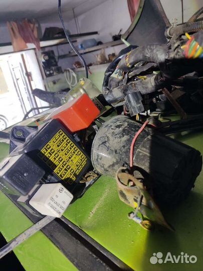 Блок эбу мозги проводка на daewoo matiz 08 трамблё