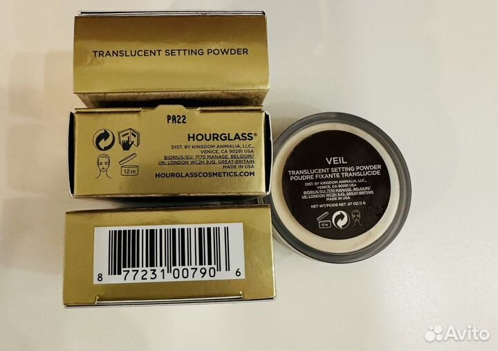 Hourglass Veil Translucent Setting Powder пудра