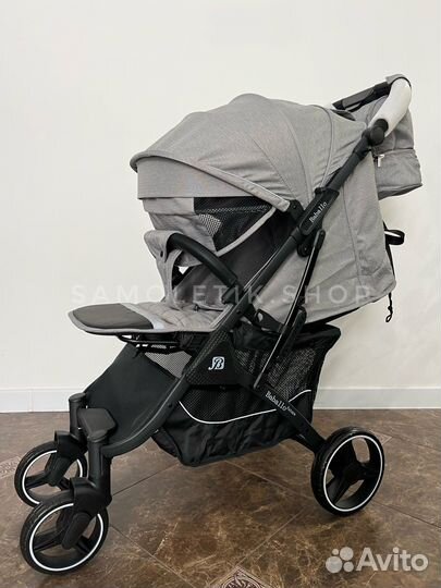 Прогулочная коляска babalo future 2023 серый